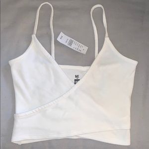 Pacsun Me to We Criss Cross Tank Top